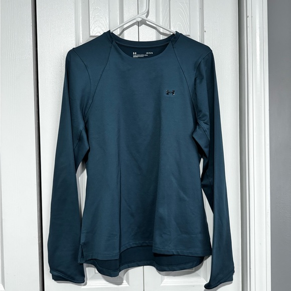 Under Armour Tops - Under Armour Women's Dark Teal Long Sleeve Fleece Lined Top